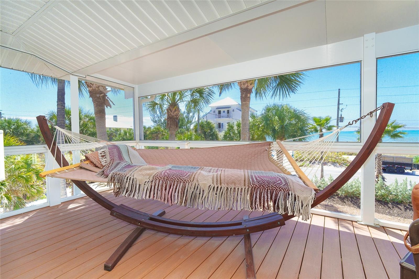 Front Deck off Primary Bedroom Area.