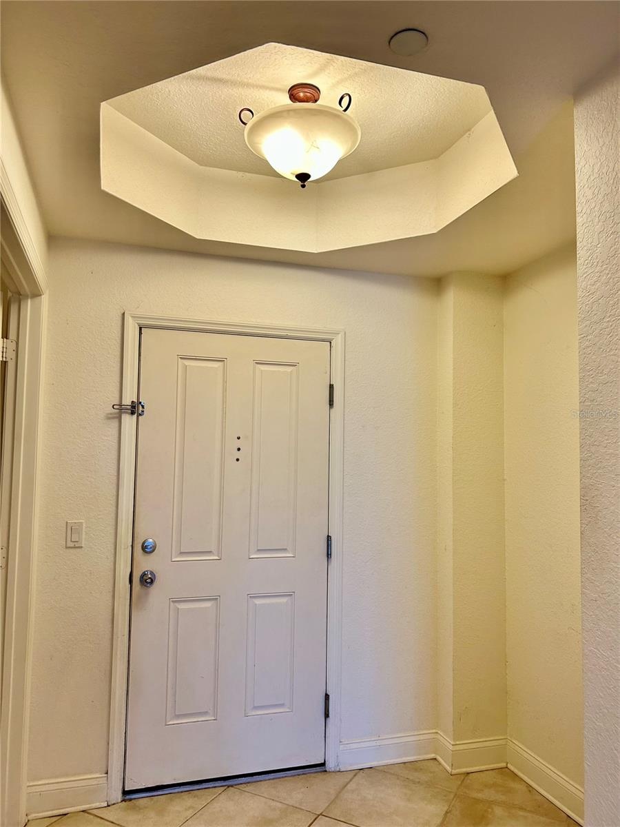 Attractive foyer!