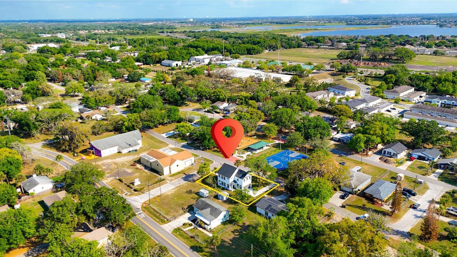 Aerial view