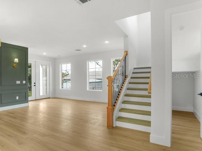 Stairs/Storage/Living