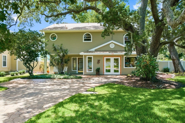 Front of home.