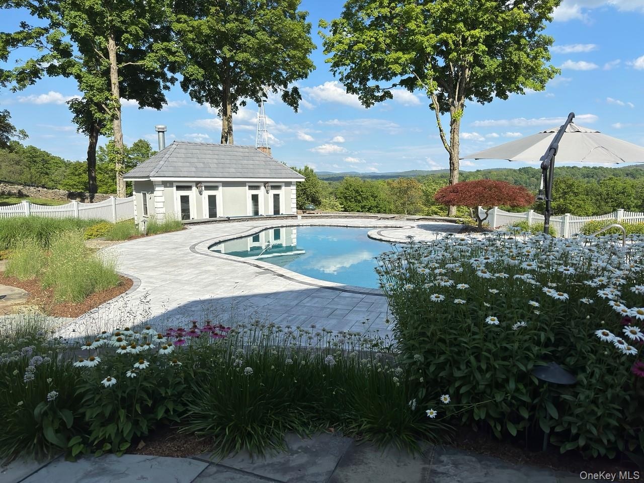 Pool and pool house