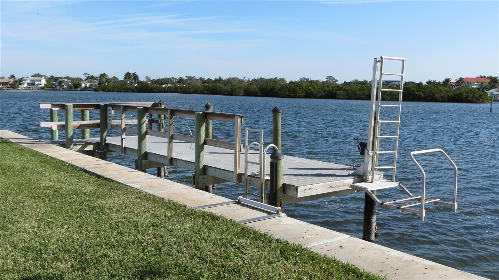 Fish from your new Dock & Seawall