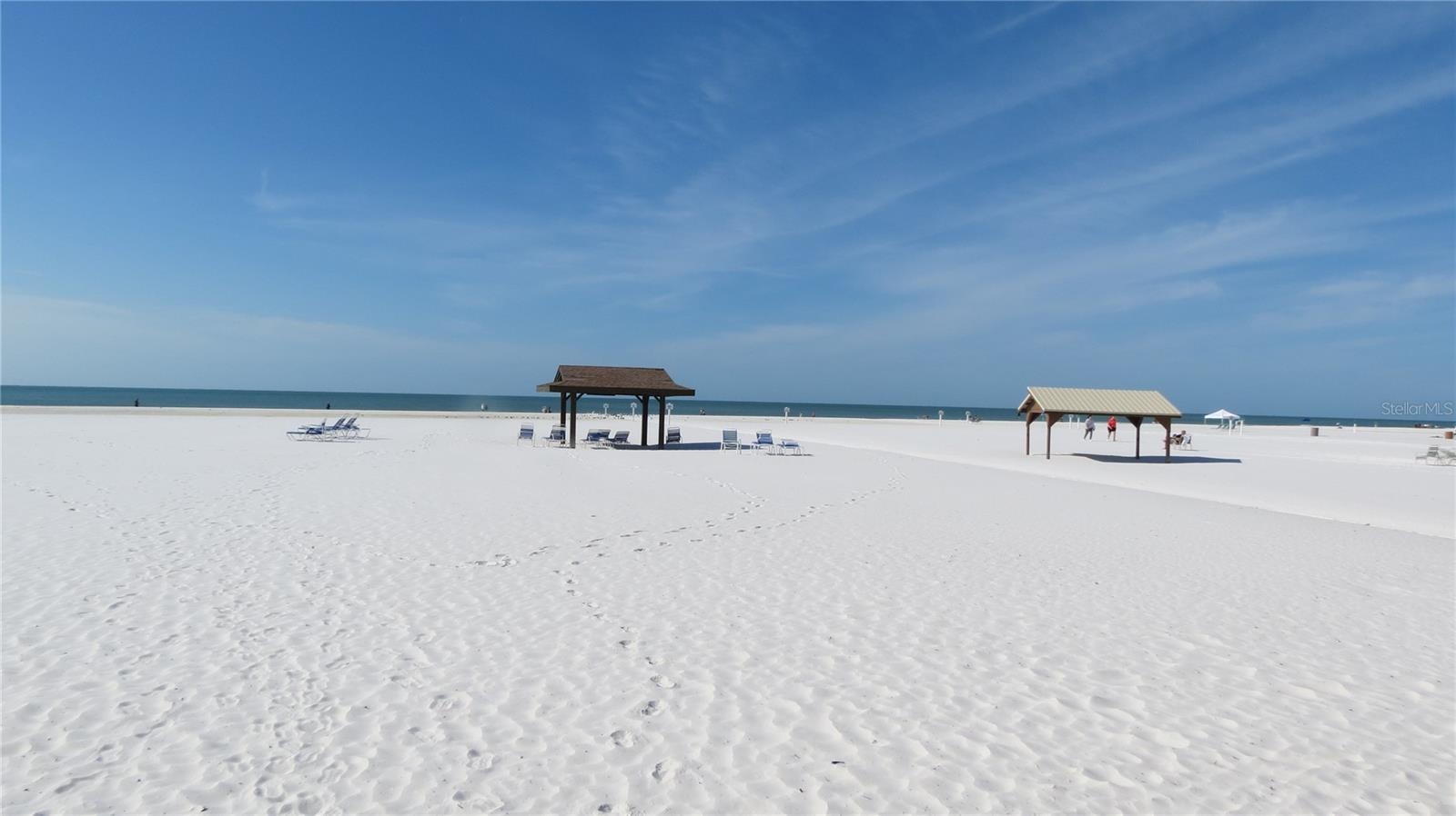 Perfect beach walking