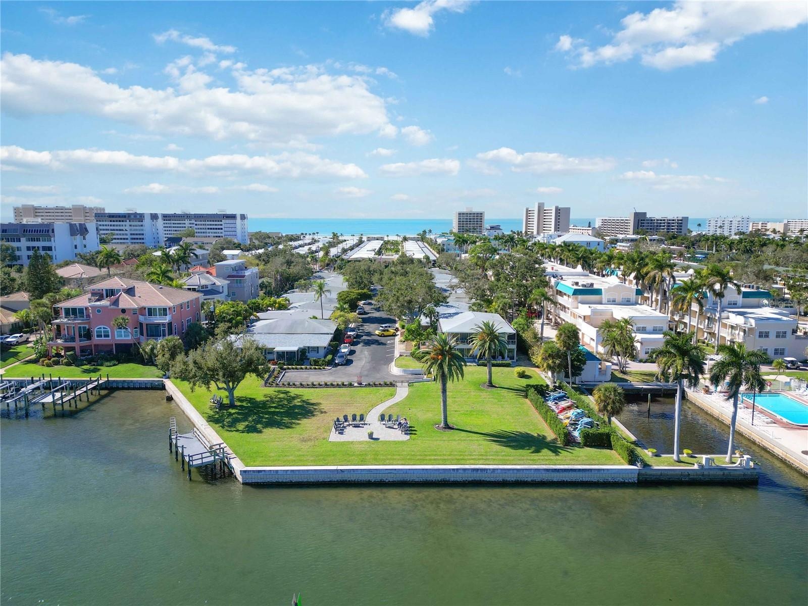 Expansive Bay Front Park