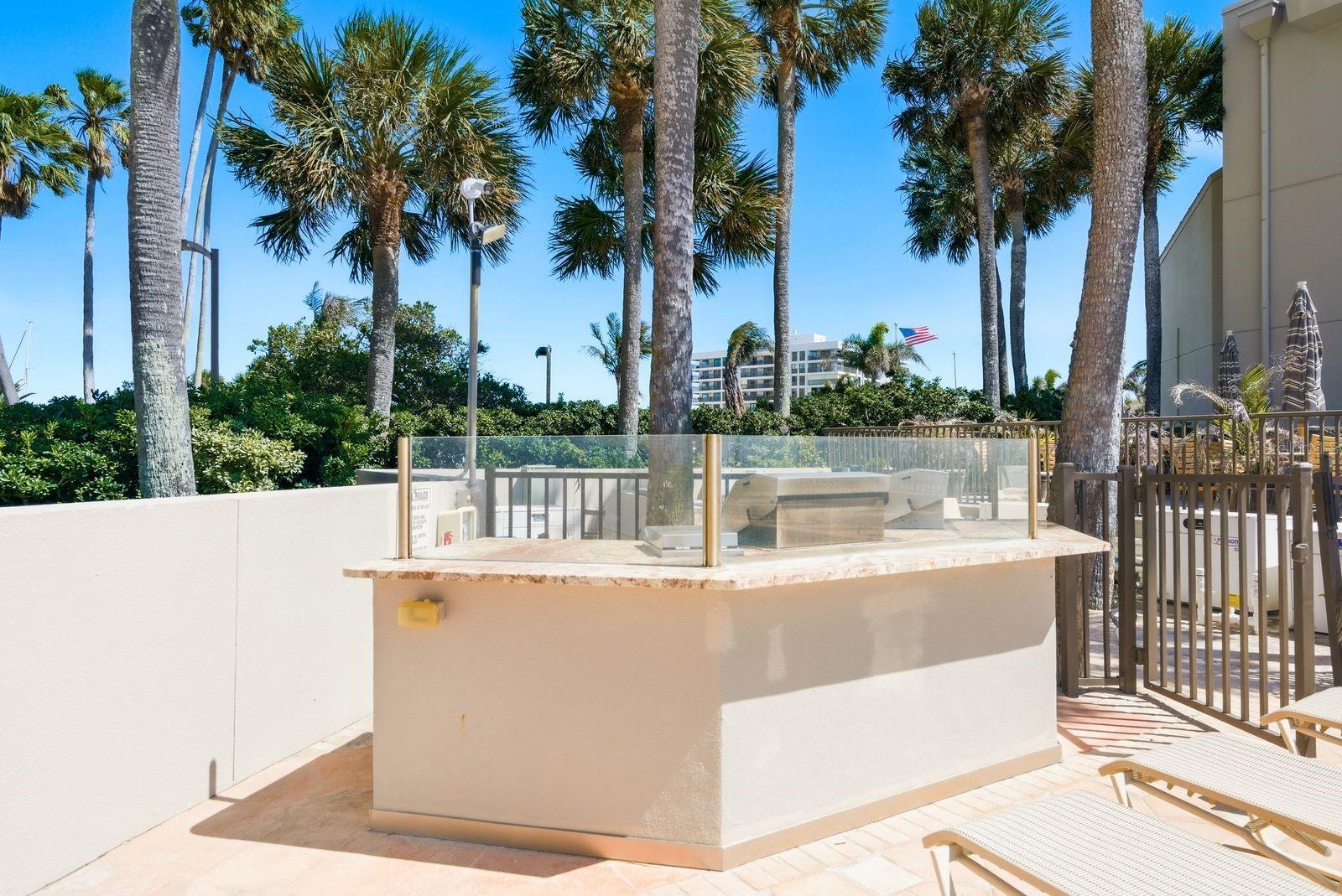 Grilling area