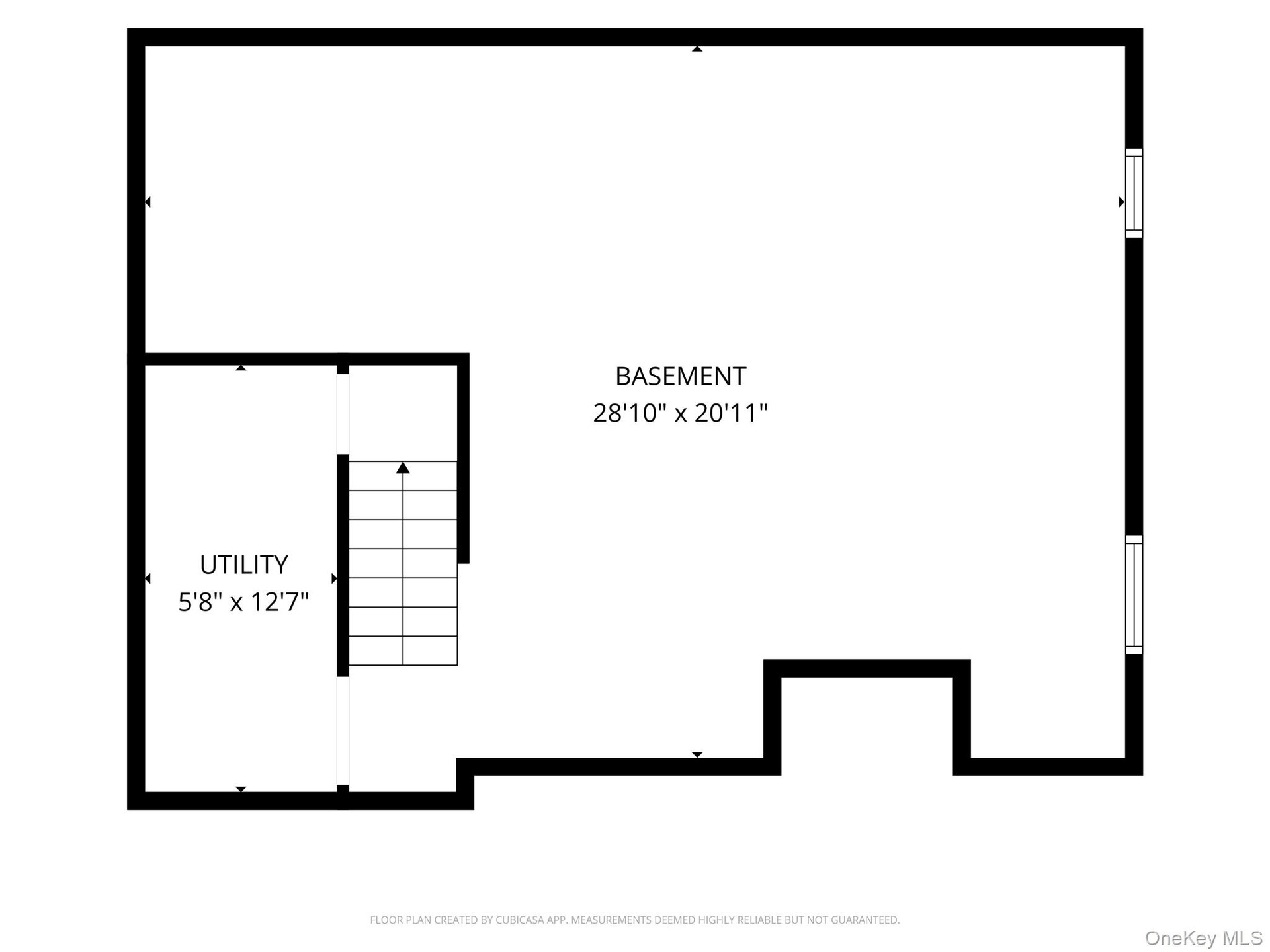 Floor Plan - Basement & Utility Room