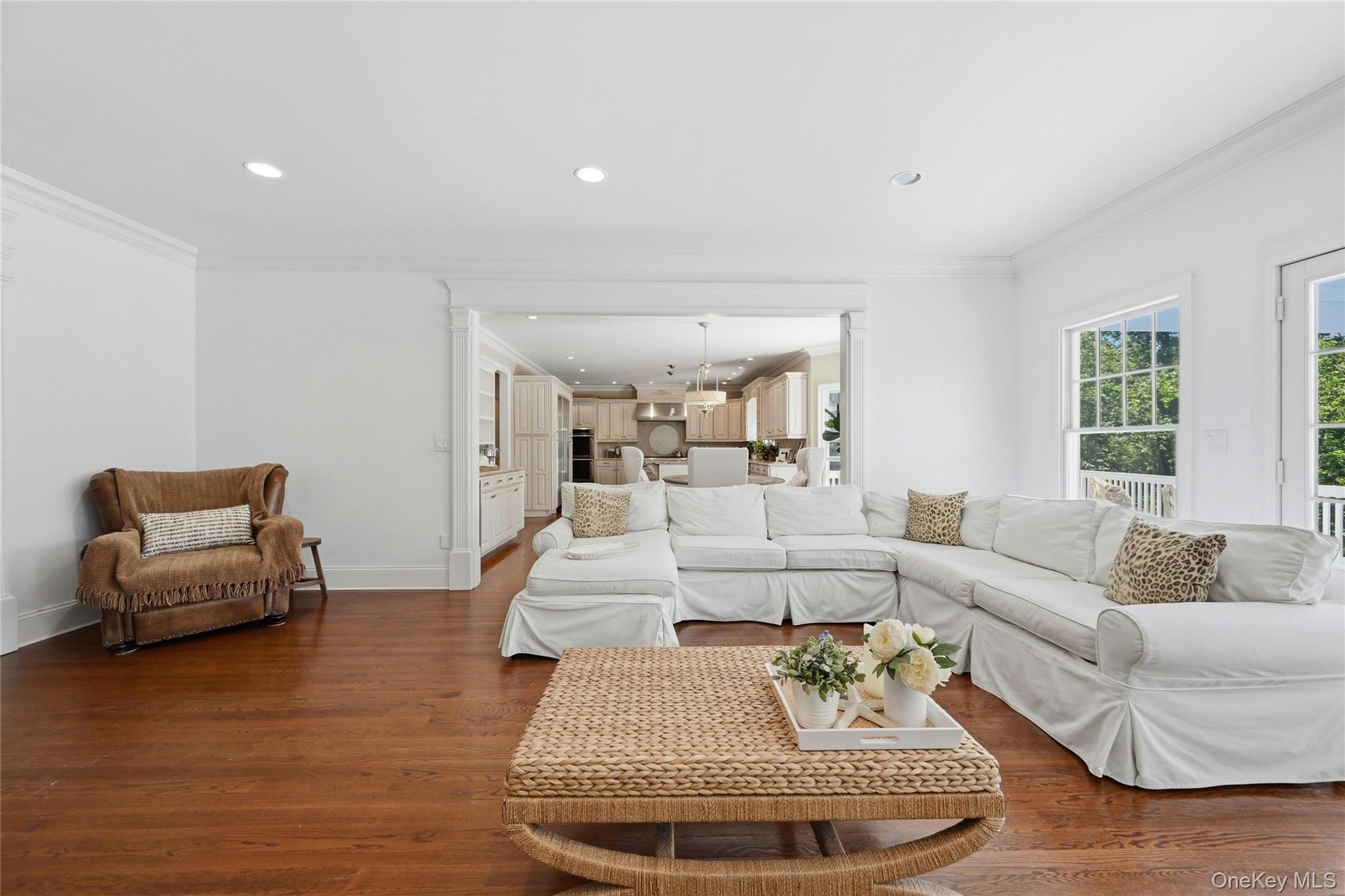 Family Room Open to Kitchen