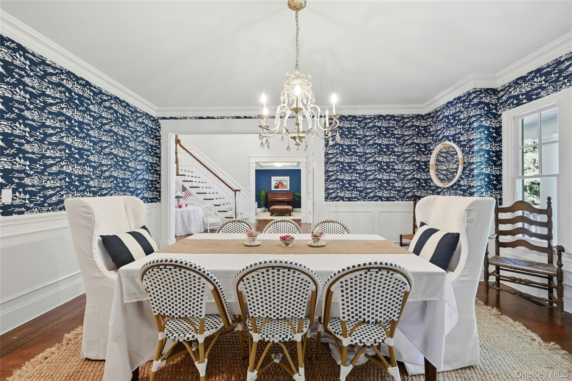 Ding Room with Wainscoting