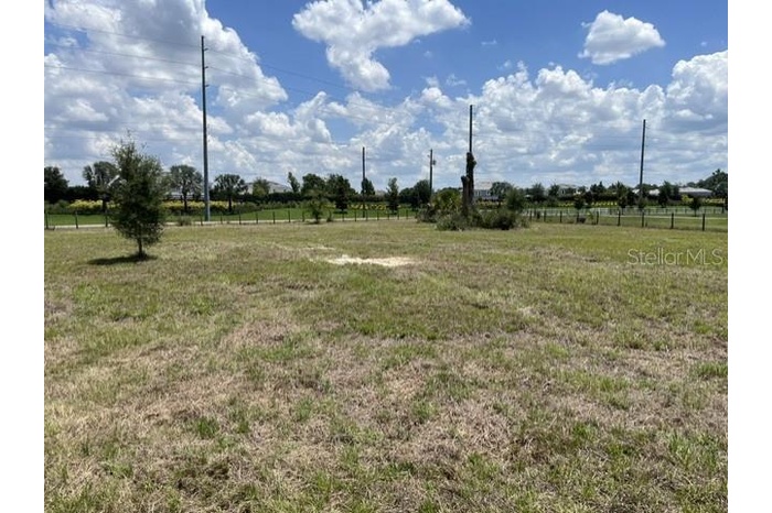 View of lot from rear