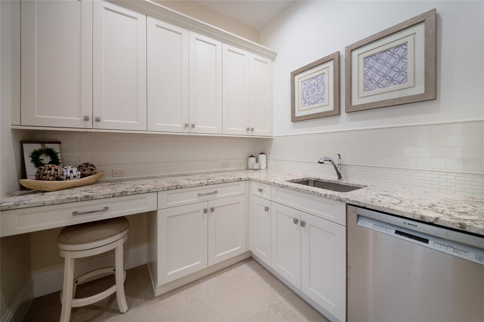 Prep Kitchen off of main kitchen