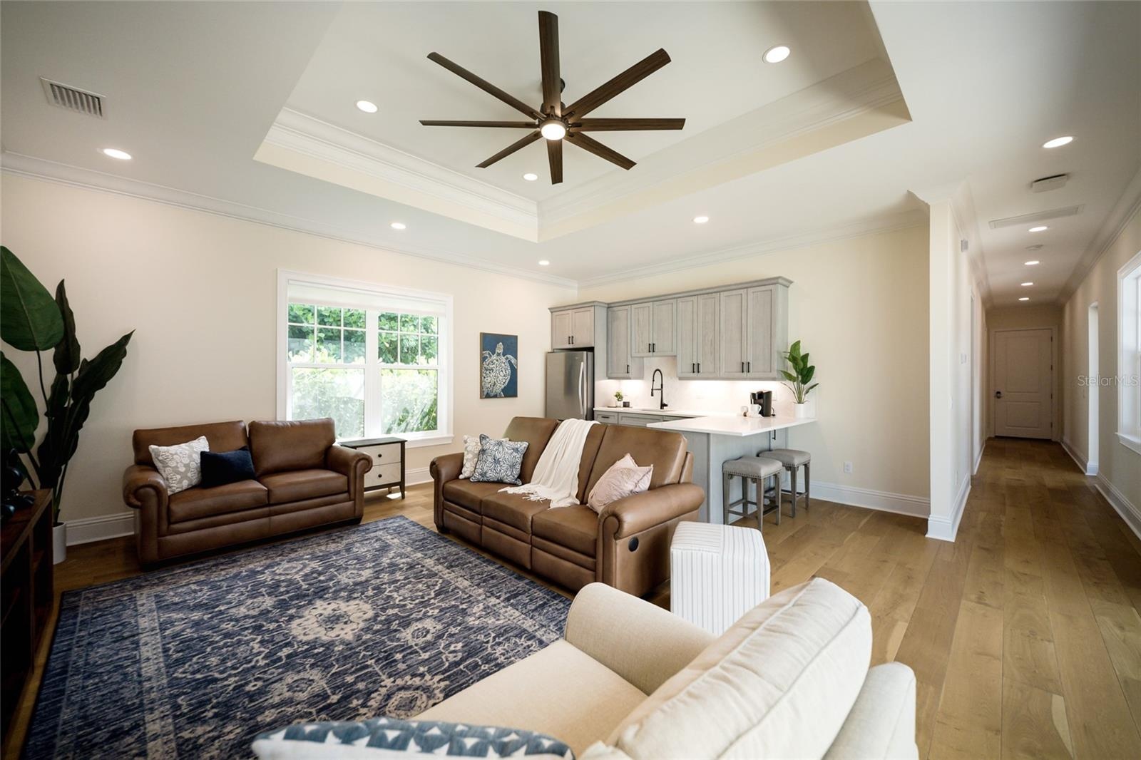 Generous living space in casita