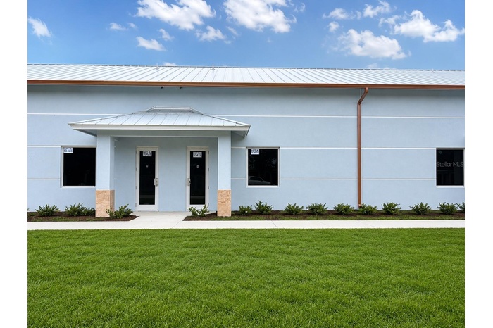 exterior front  - virtually enhanced