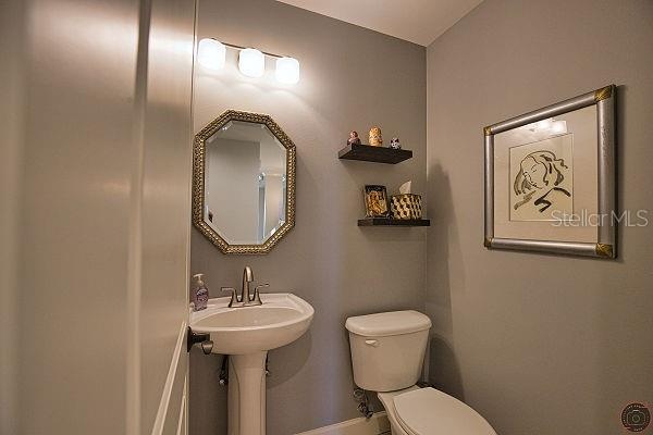 Guest half bath
