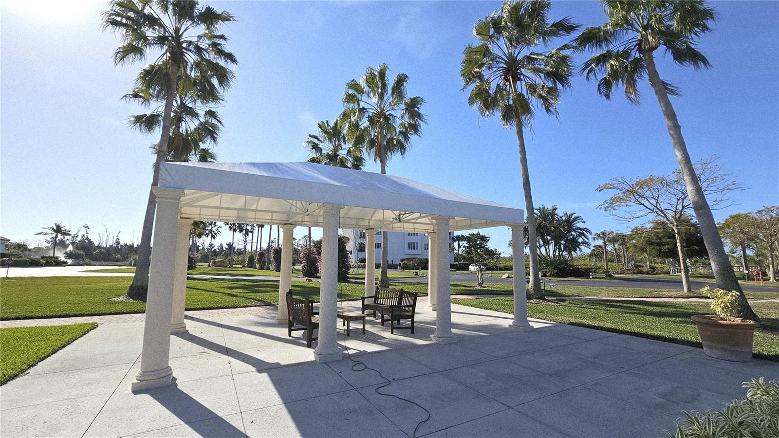 Gazebo area
