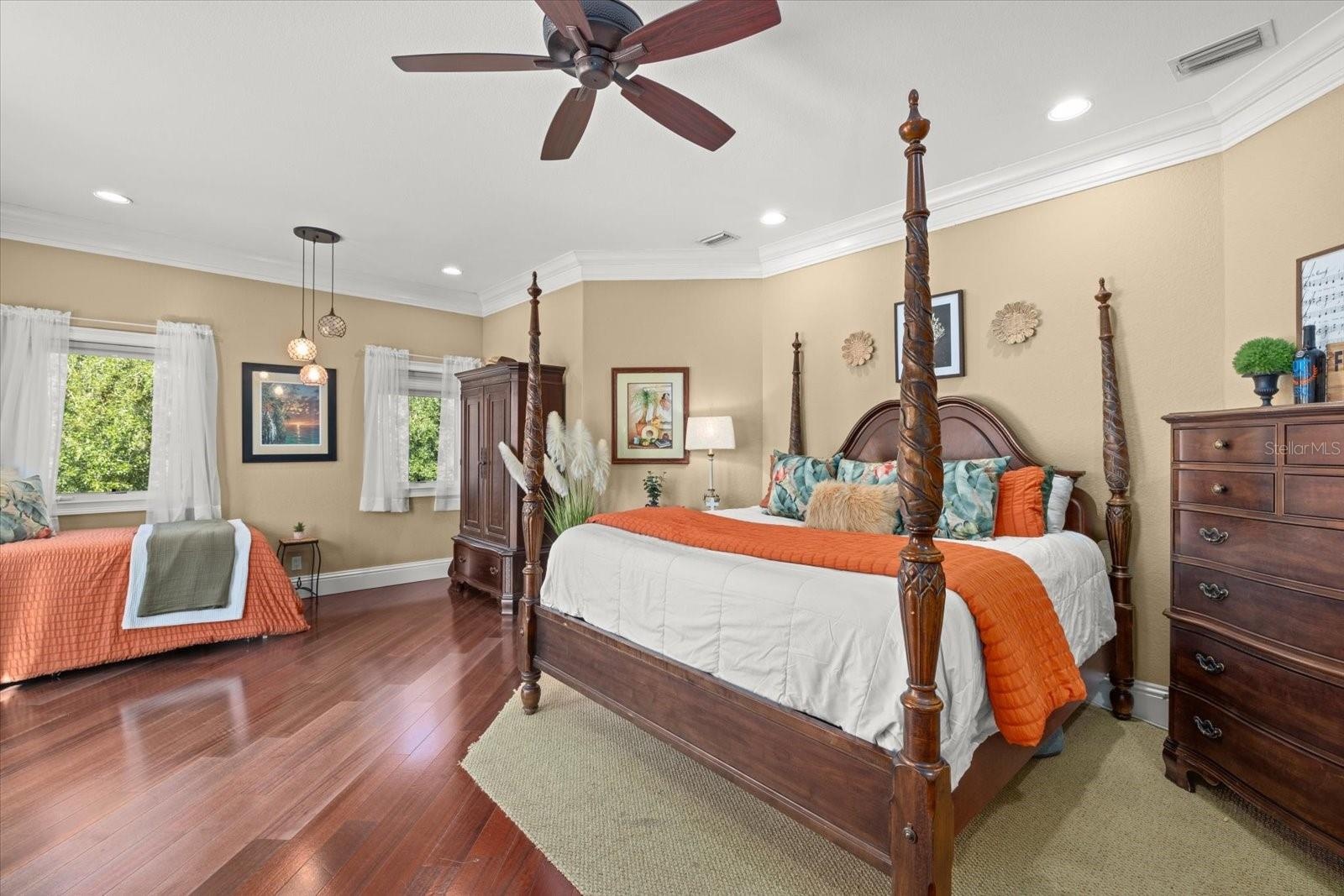 Guest Bedroom Second Floor with a balcony