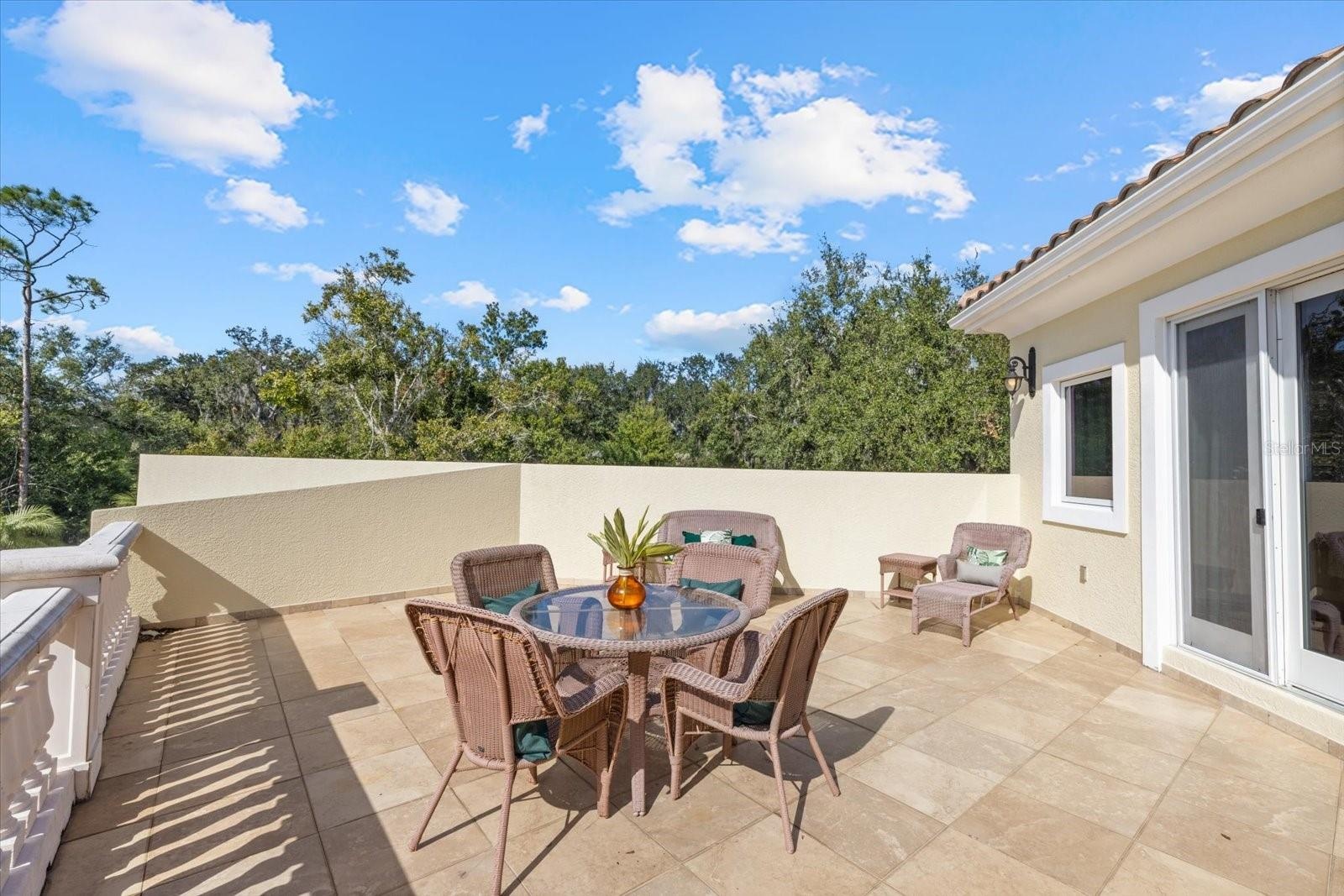Balcony off Guest Bedroom