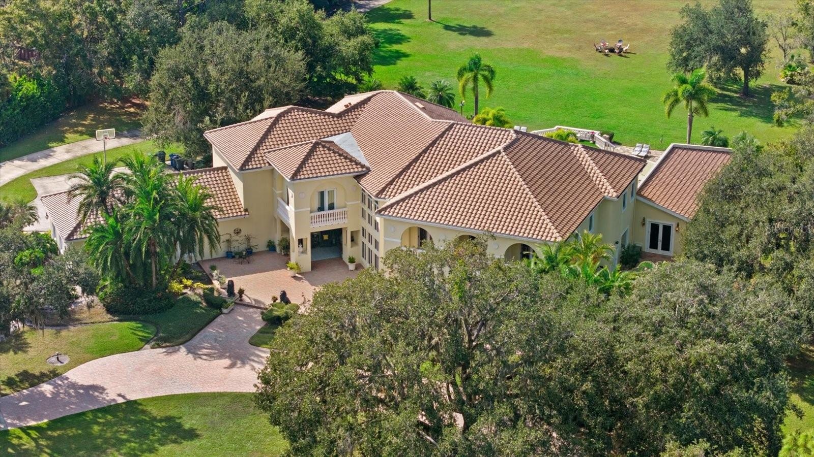 Front Aerial View