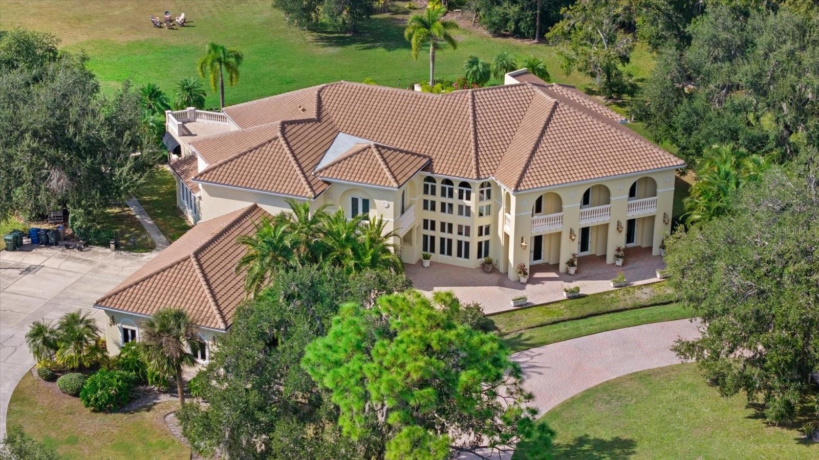 Front Aerial View