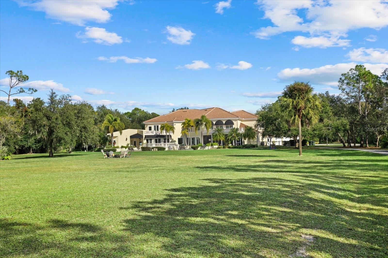 Aerial View of Back Elevation