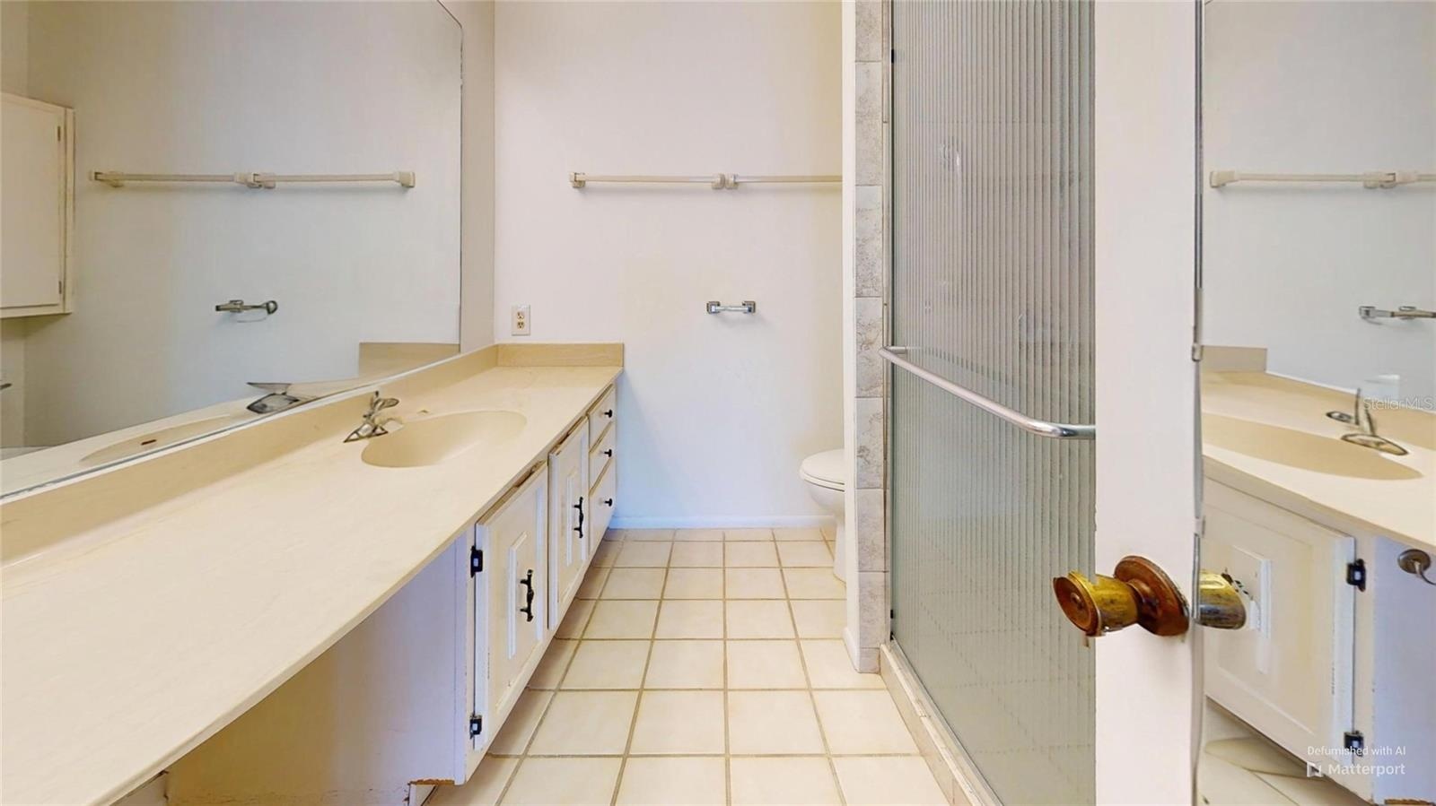 Ensuite Bathroom for Primary Bedroom with walk in shower