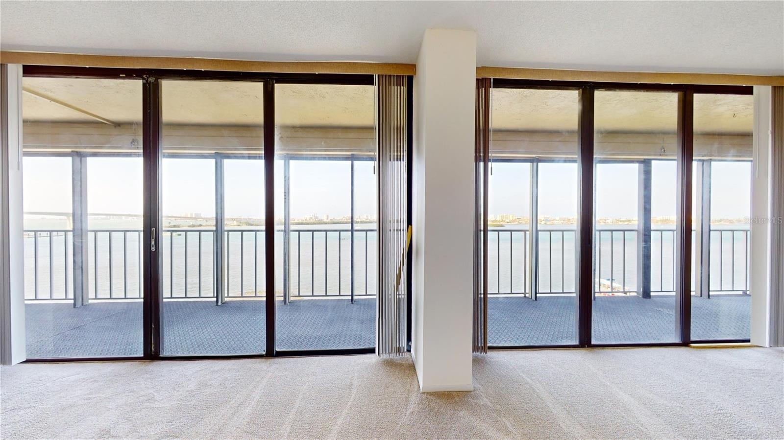 Water view from Living Room
