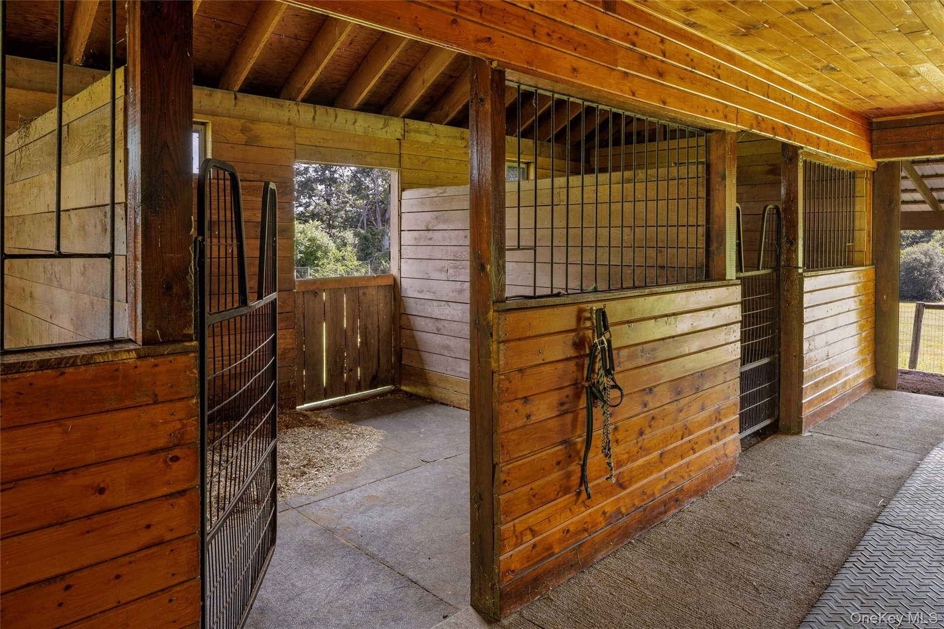 View of stable