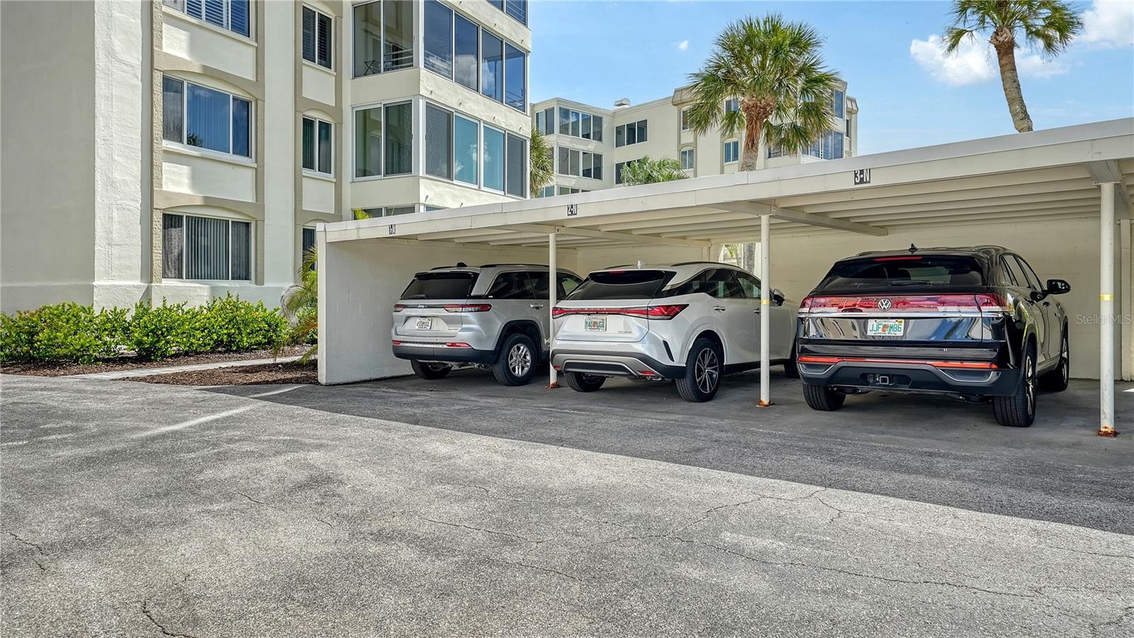 Covered parking