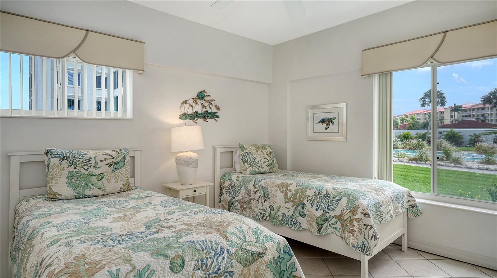 Impact-resistant windows for storm safety.