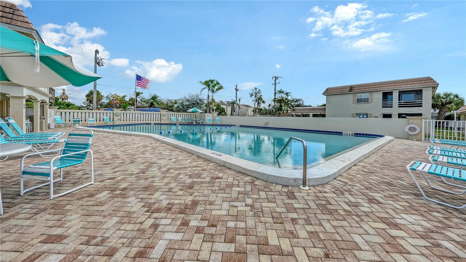 Heated pool for your enjoyment