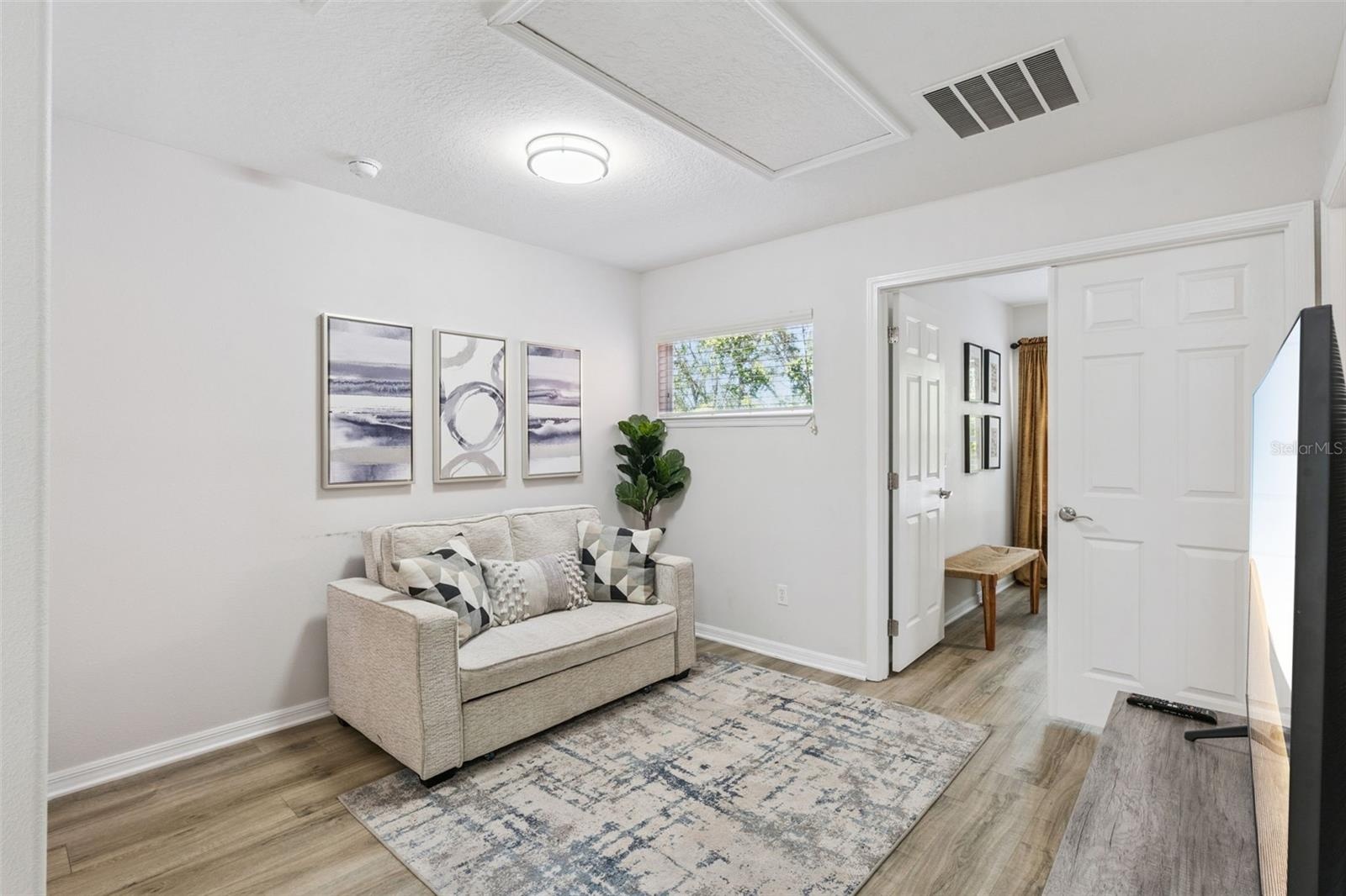 Upstairs loft