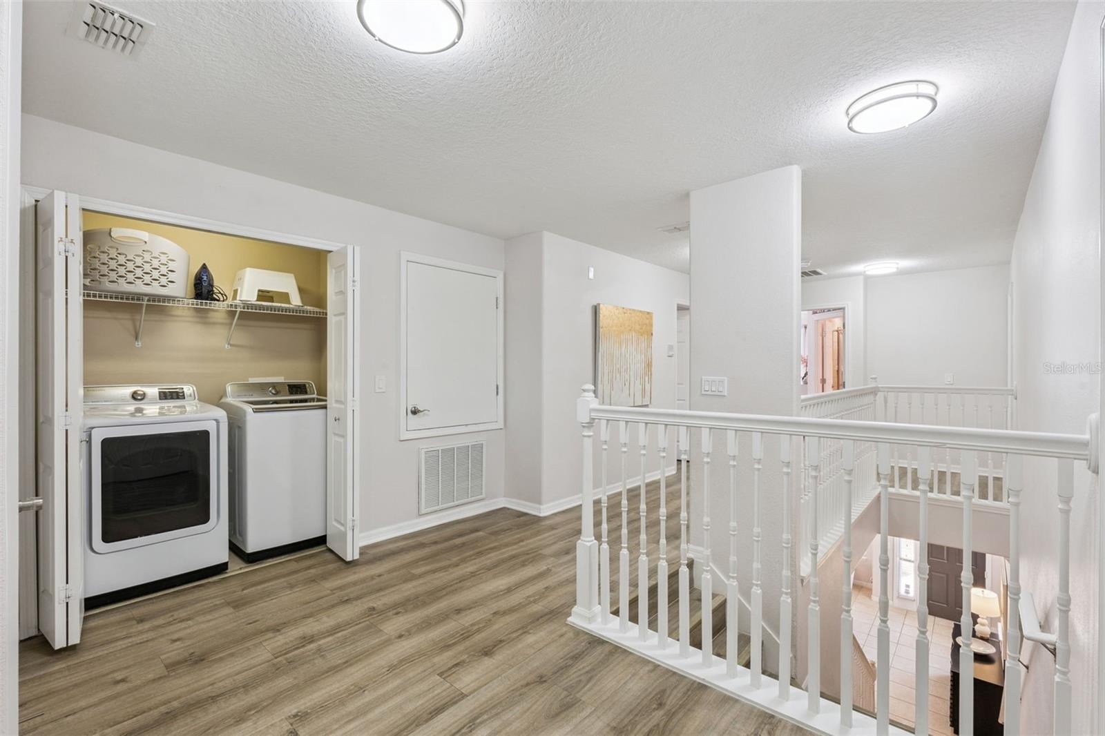 Upstairs laundry