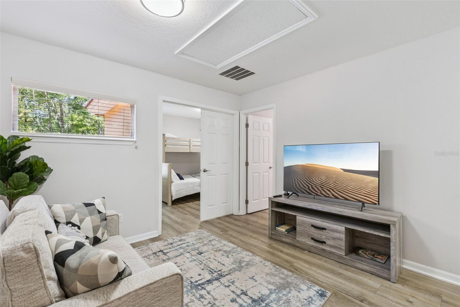 Upstairs loft