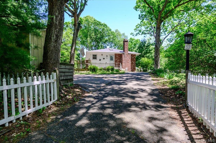 Driveway entrance