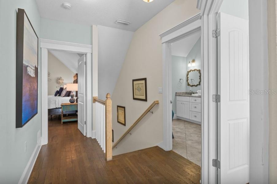 Top floor hallway