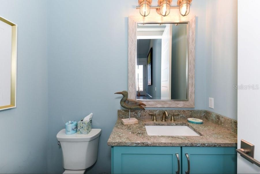 Top floor community bathroom