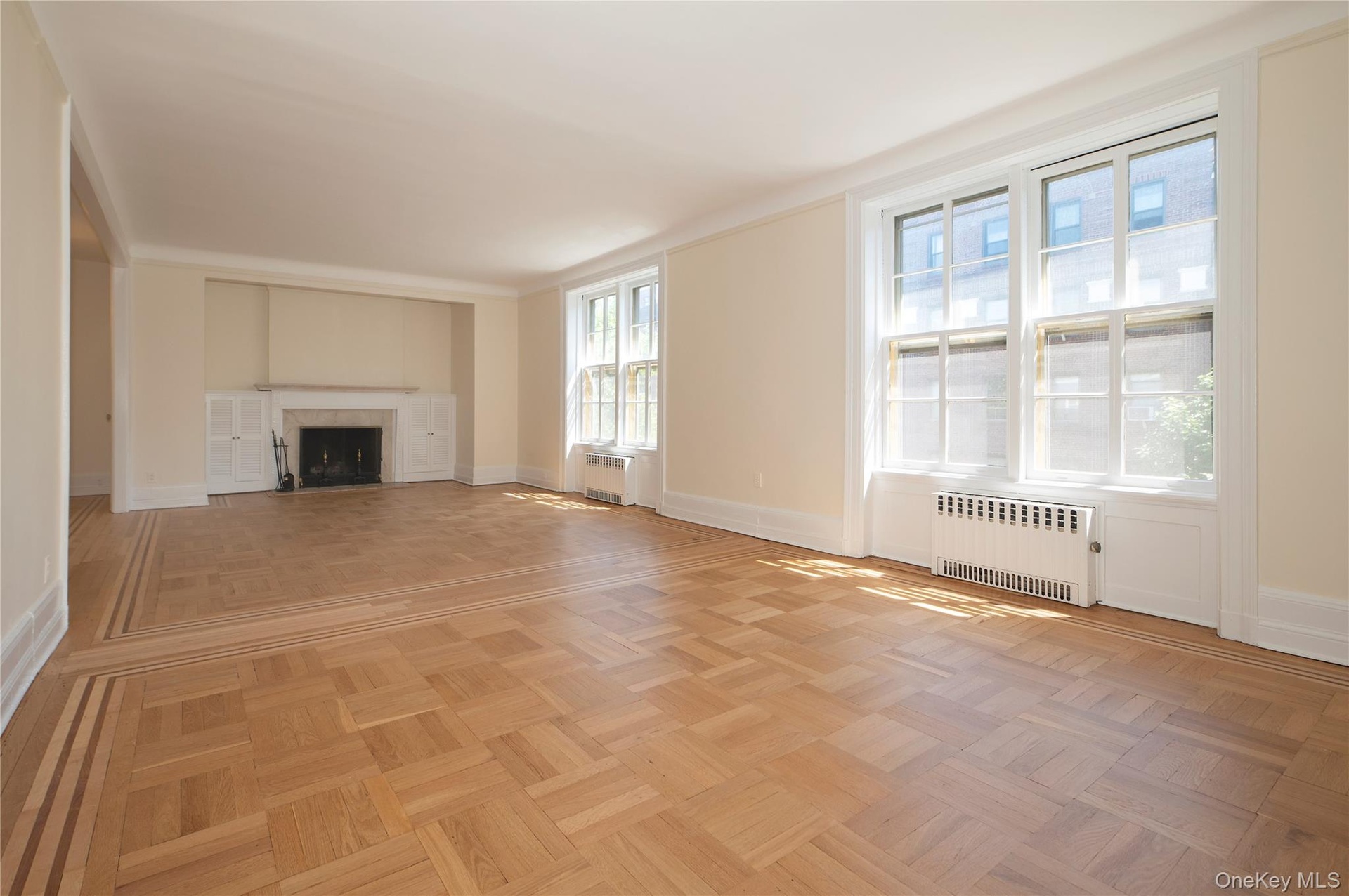 Living Room with Fireplace