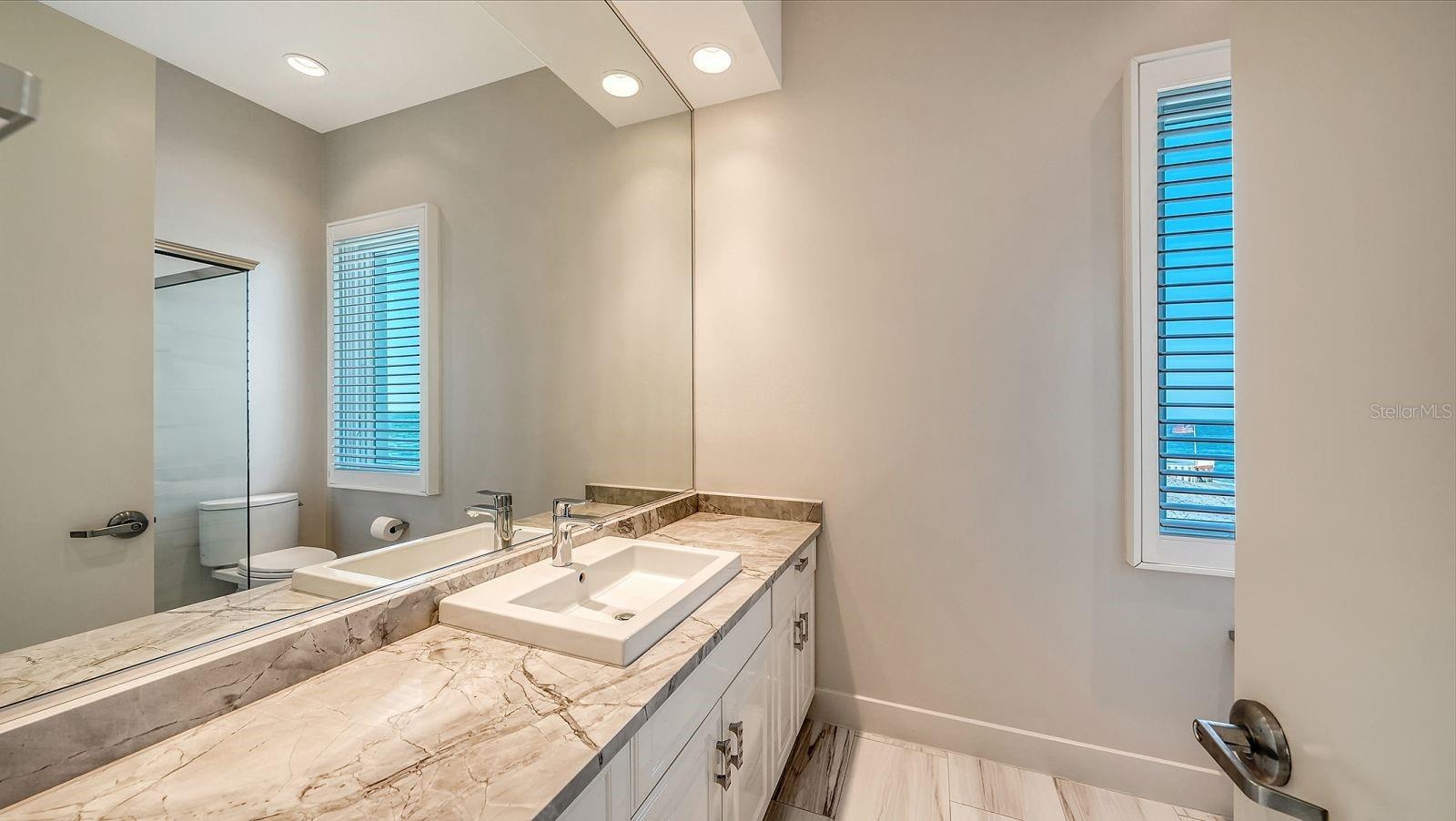 Renovated bathroom for bedroom #1