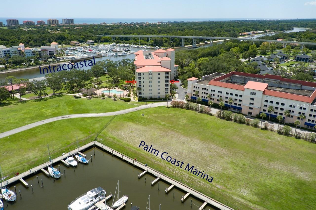 Intracoastal and Palm Coast Marina View