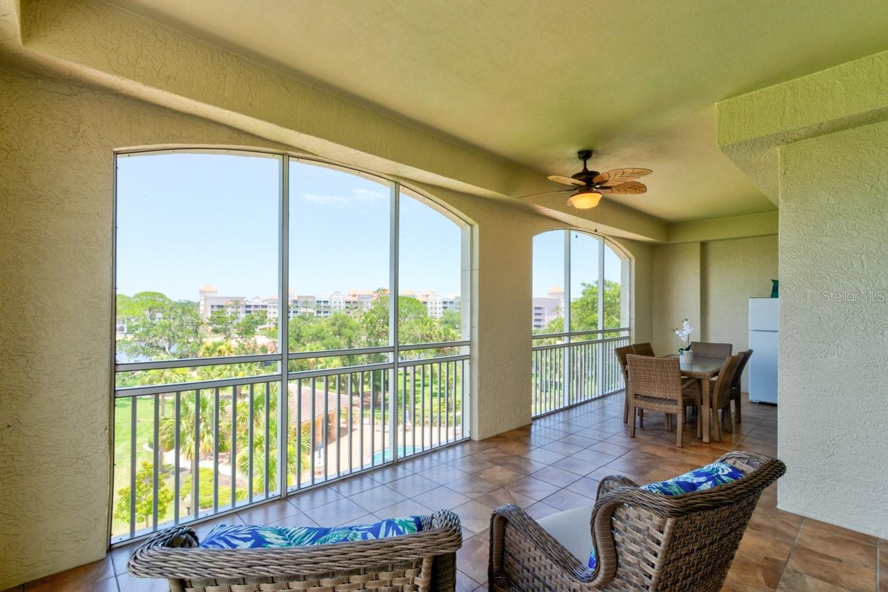Screened Balcony