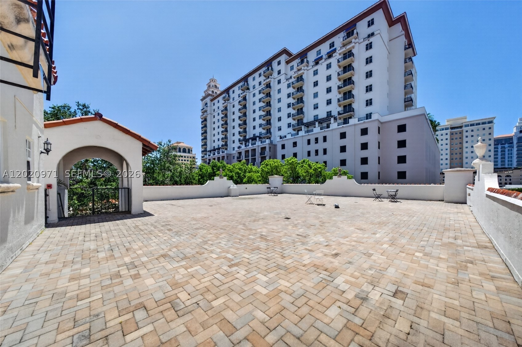 Expansive Community Terrace for Parties