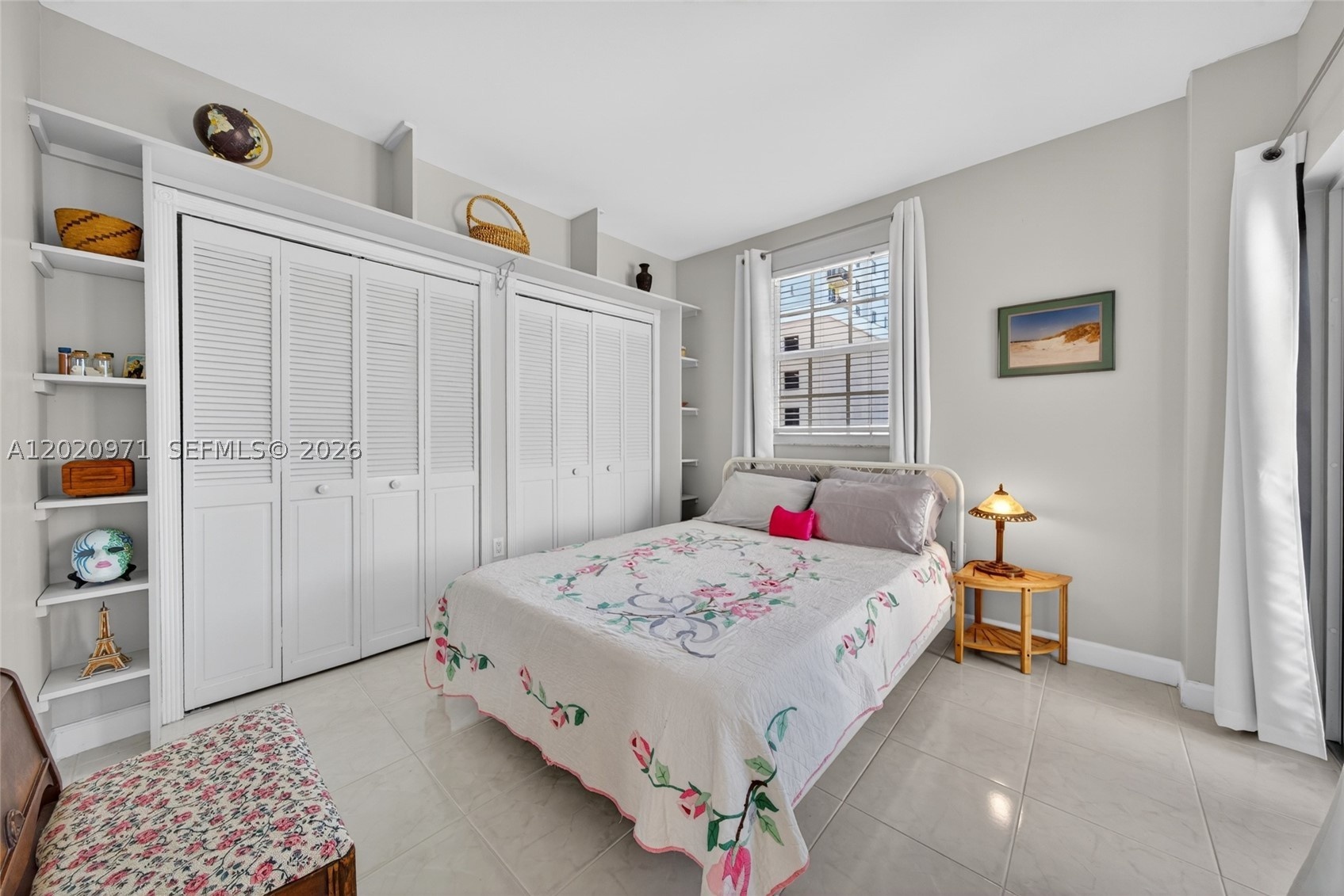 with Large Bank of Closets