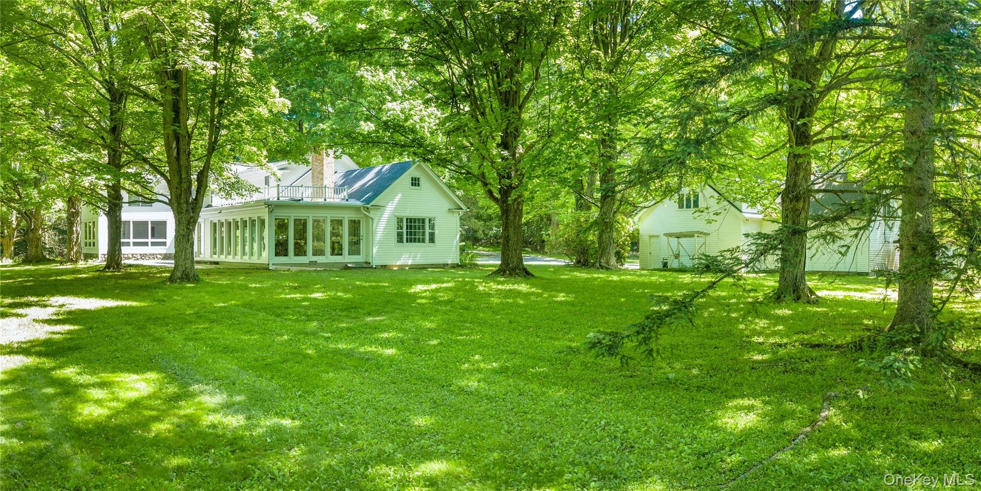 Rear of Home and Garage