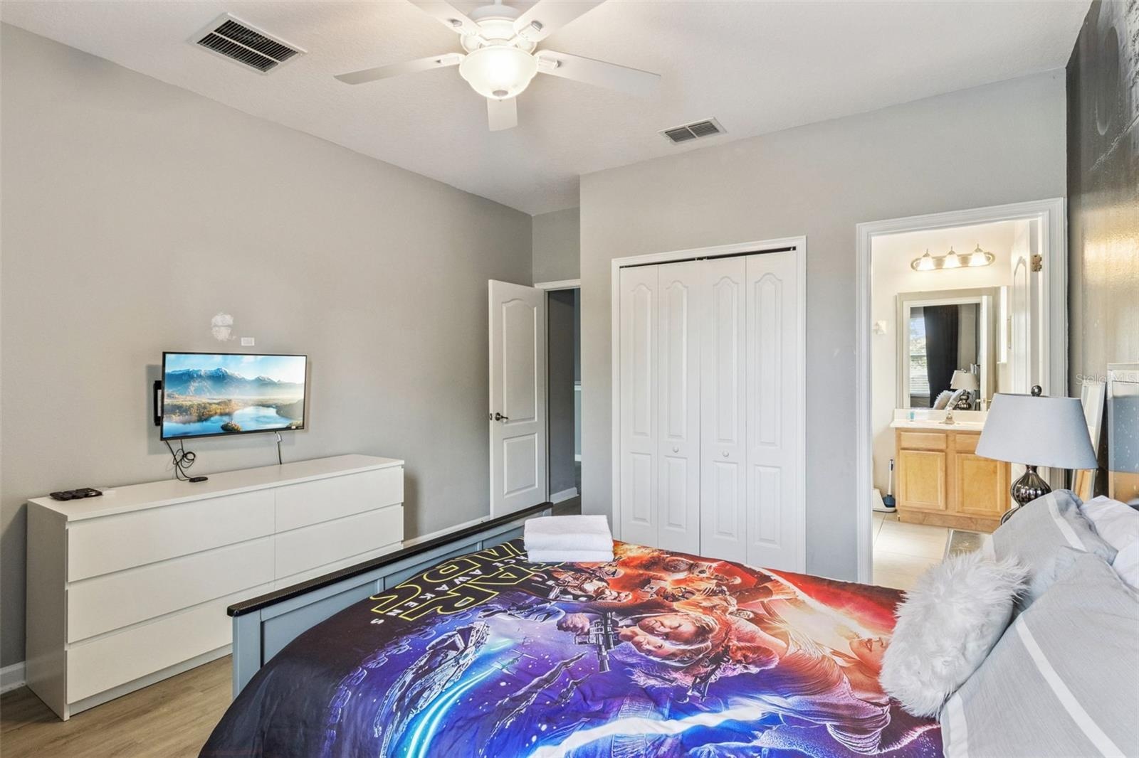 Bedroom upstairs