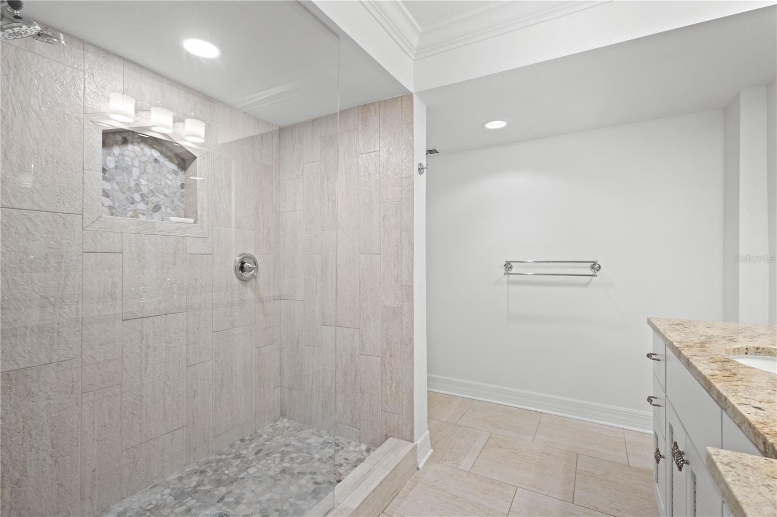 Master bath shower