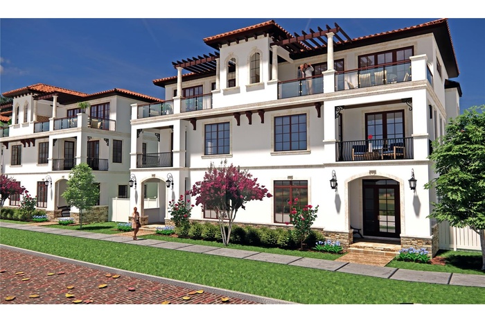 Front view on Bayshore Drive