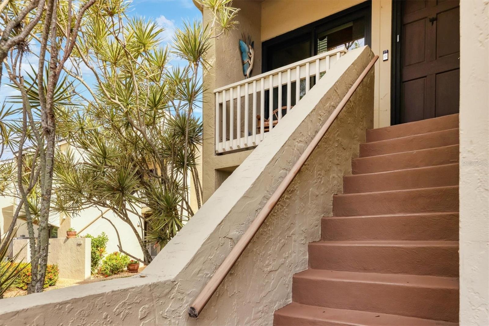 Front Exterior to 2nd Floor Entrance