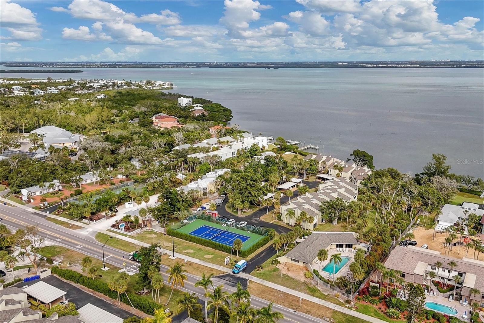 Aerial View of the Bay Side of Banyan Bay