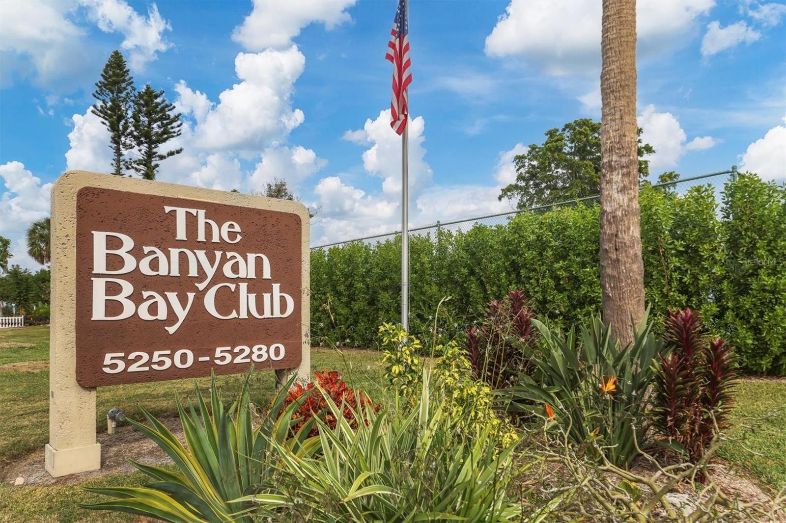 The Banyan Bay Club Gulf Side Entrance