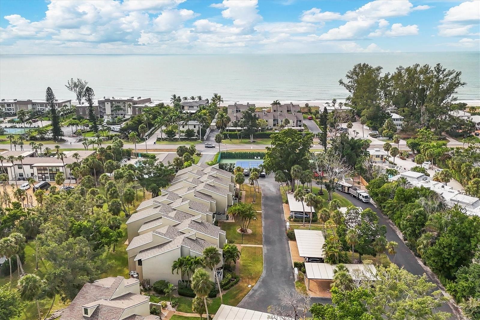 Aerial View from the Bay Side of Banyan Bay over to the Gulf Side of Banyan Bay w/ Deeded Beach Access